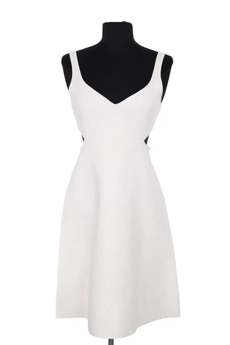 Robe Theory Blanc en Synthétique, taille S - Seconde Main