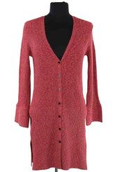 Robe Theory Rouge en Viscose, taille M - Seconde Main