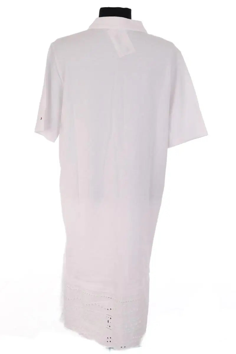Robe Tommy Hilfiger Blanc en Coton