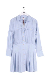 Robe Tommy Hilfiger Bleu en Coton, taille L - Seconde Main