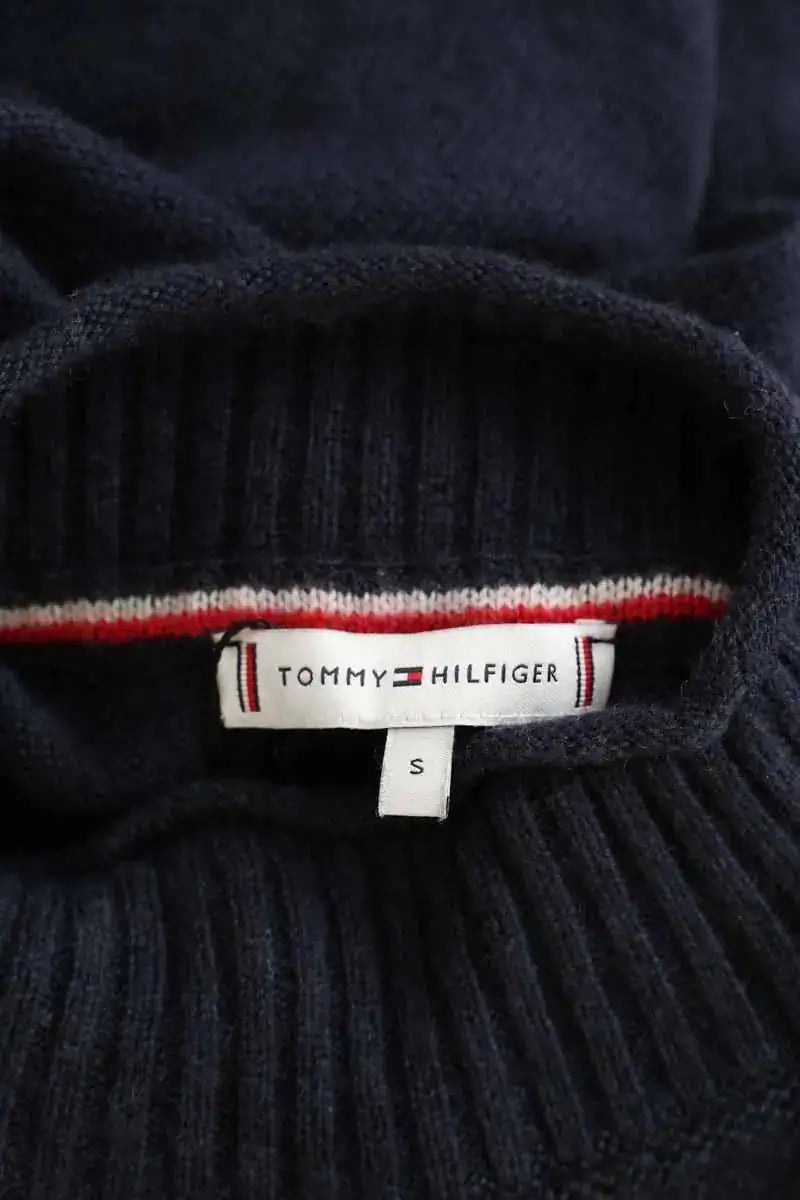 Robe Tommy Hilfiger Bleu en Laine
