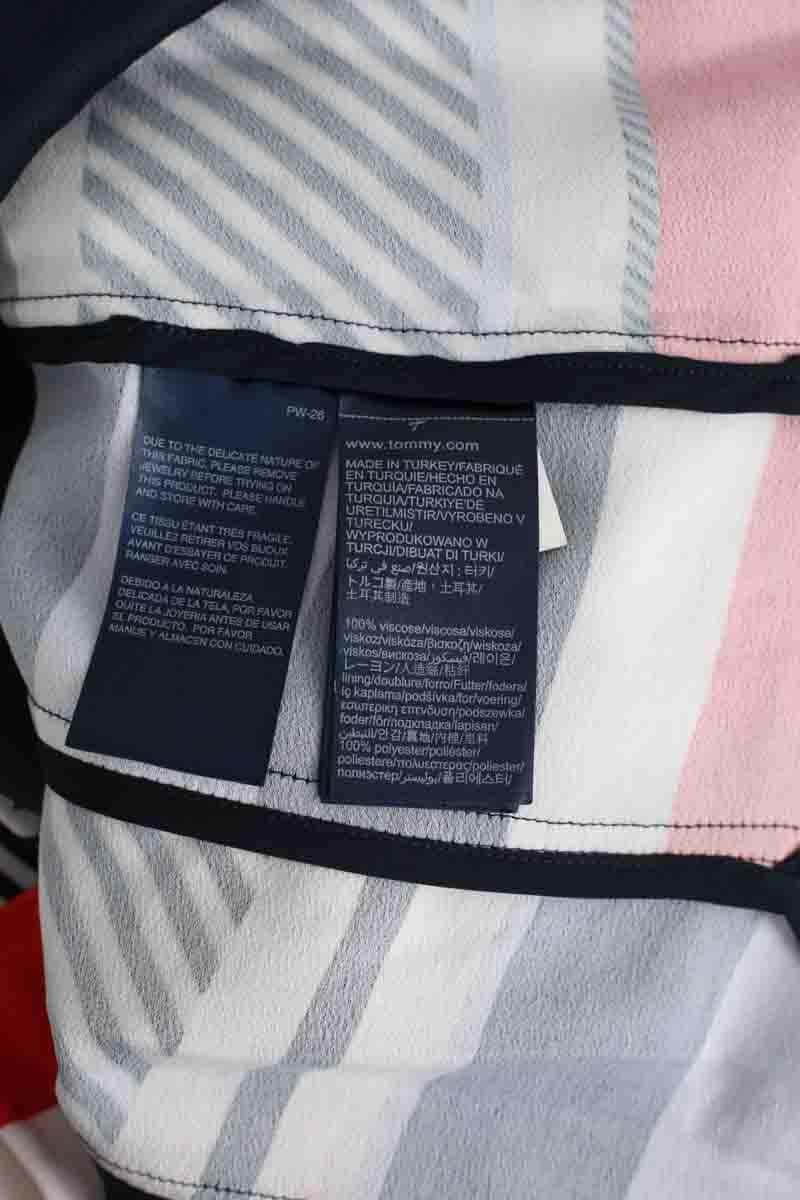 Robe Tommy Hilfiger Bleu en Viscose