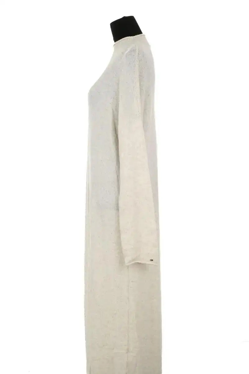 Robe Tommy Hilfiger Ecru en Laine