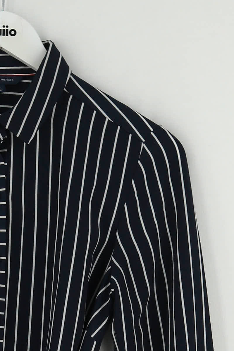 Robe Tommy Hilfiger Marine en Polyester