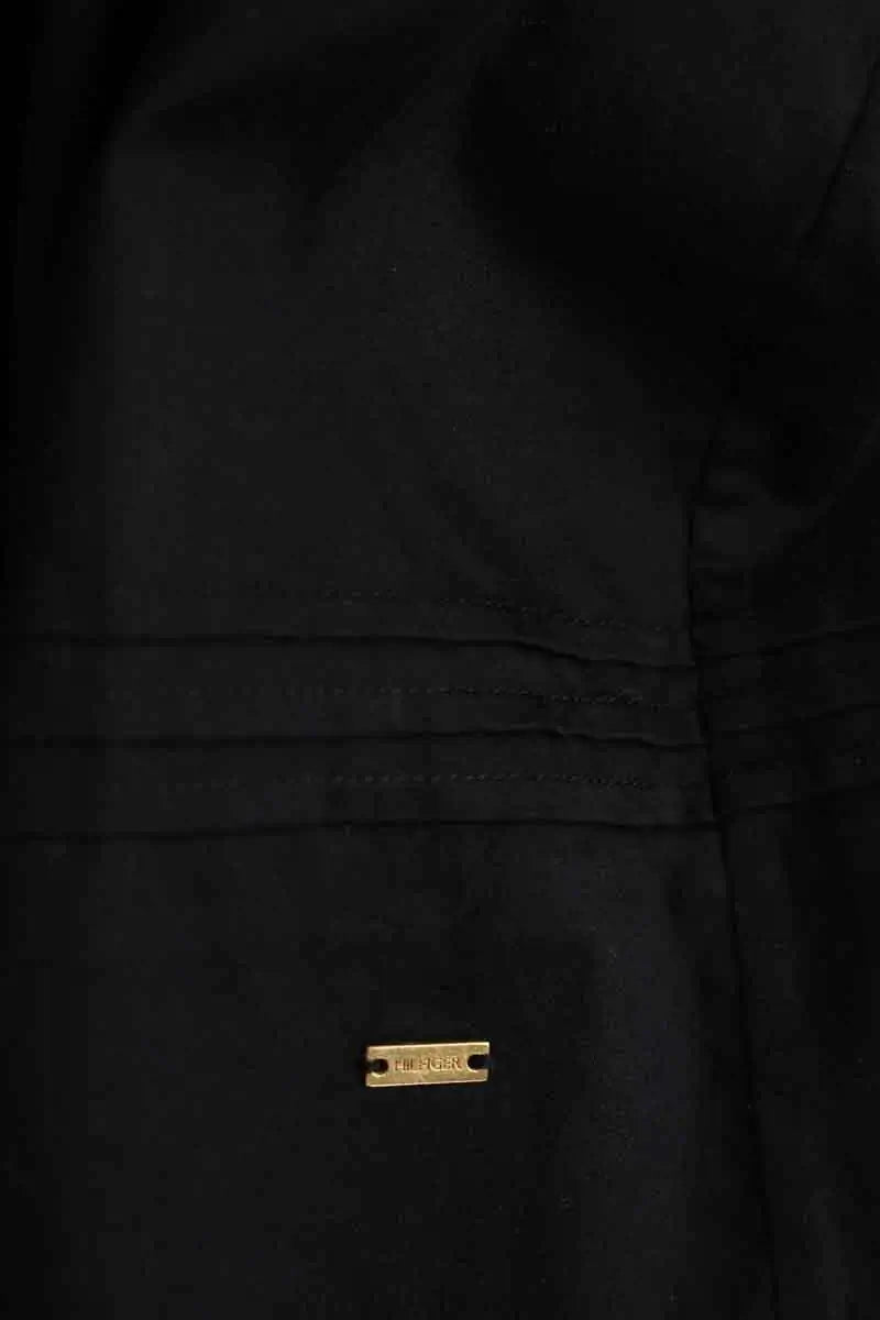 Robe Tommy Hilfiger Noir en Synthétique