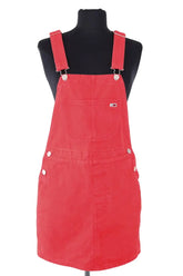 Robe Tommy Hilfiger Rouge en Coton, taille XS - Seconde Main