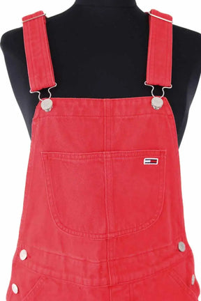 Robe Tommy Hilfiger Rouge en Coton
