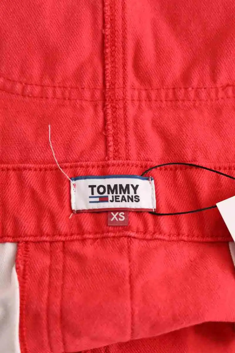 Robe Tommy Hilfiger Rouge en Coton