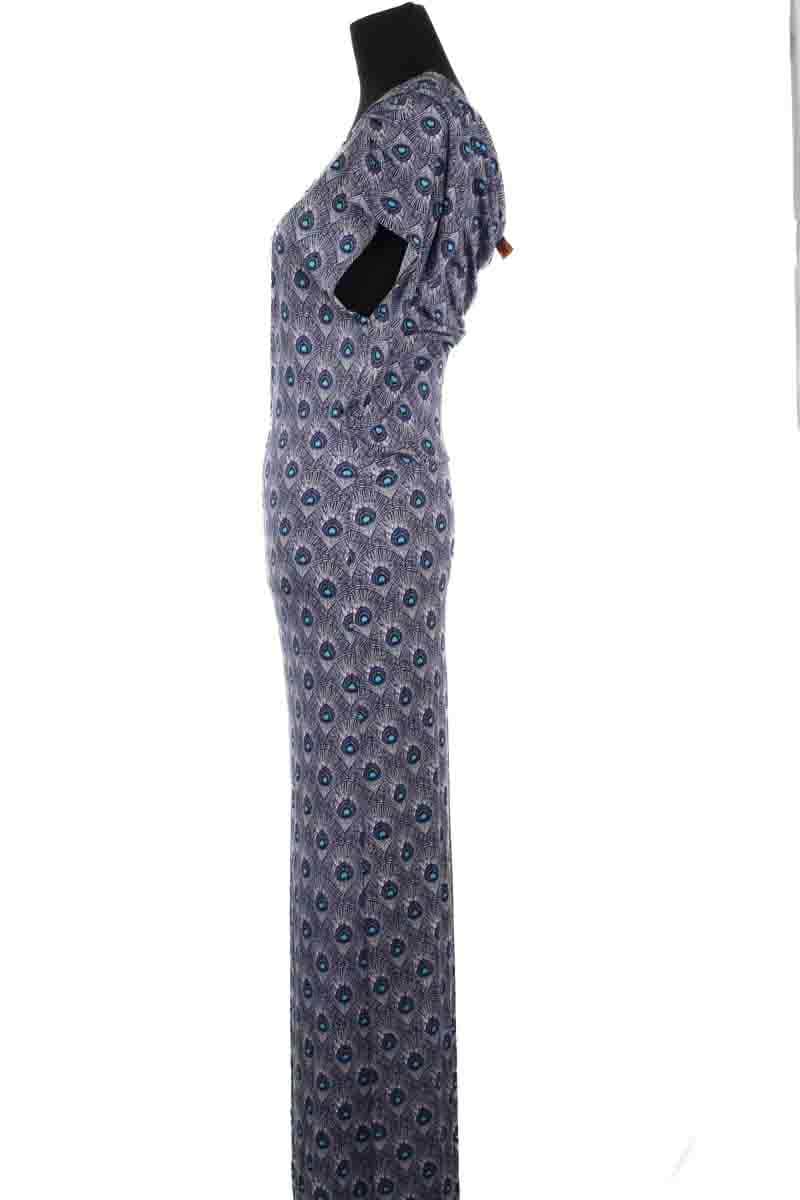 Robe Tory Burch Bleu en Synthétique