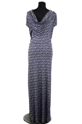 Robe Tory Burch Bleu en Synthétique