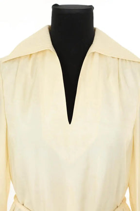 Robe Tory Burch Ecru en Soie