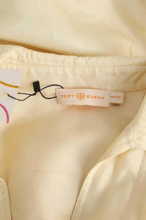 Robe Tory Burch Ecru en Soie