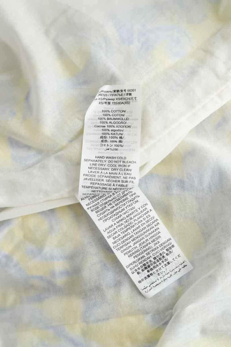 Robe Tory Burch Jaune en Coton