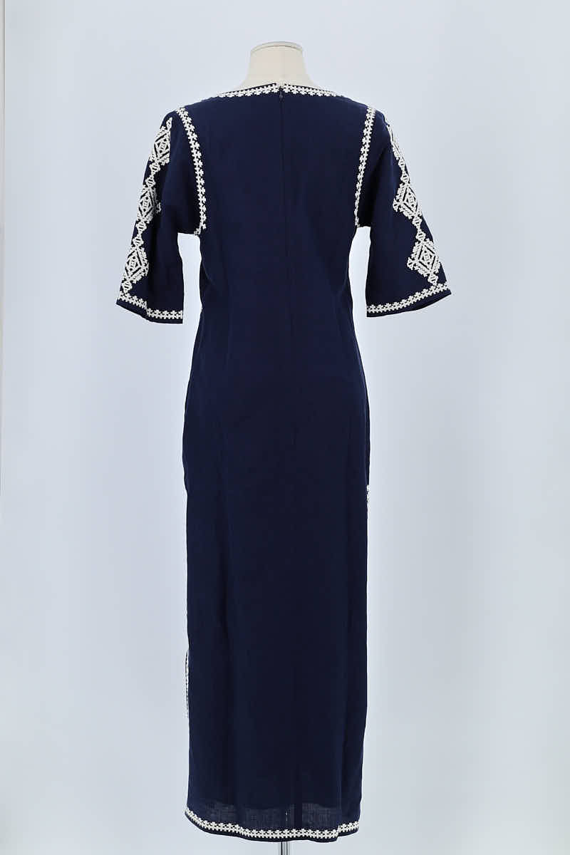 Robe Tory Burch Marine en Lin