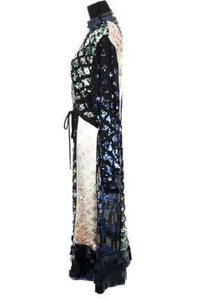 Robe Tory Burch Multicolore en Paillettes