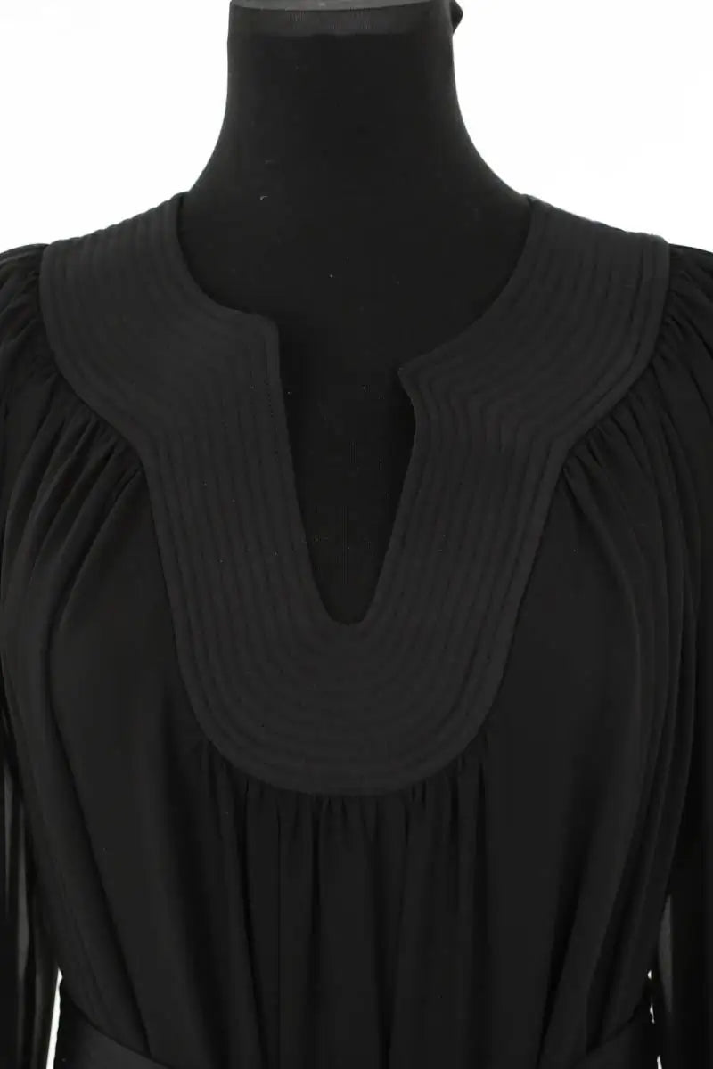 Robe Tory Burch Noir en Polyester