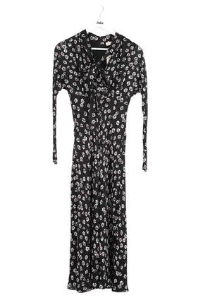 Robe Tory Burch Noir en Soie, taille XS - Seconde Main