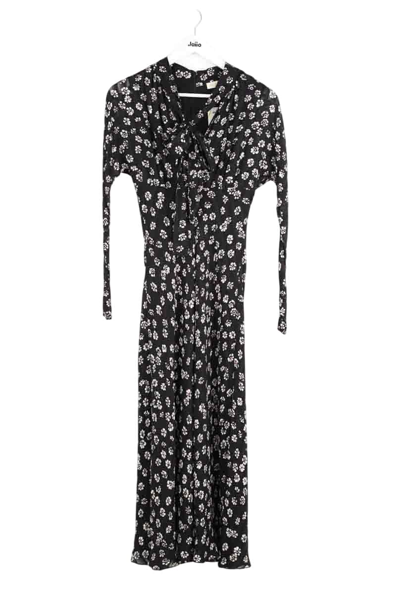 Robe Tory Burch Noir en Soie, taille XS - Seconde Main