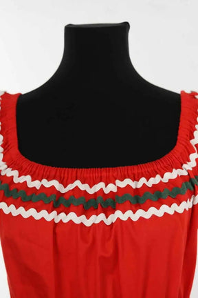 Robe Tory Burch Rouge en Coton
