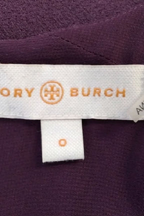 Robe Tory Burch Violet en Polyester