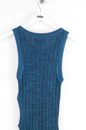 Robe Tresse Bleu en Synthétique