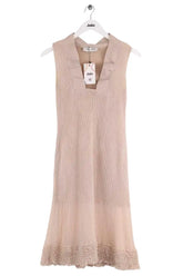 Robe Valentino Beige en Coton, taille S - Seconde Main