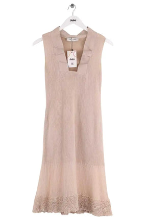 Robe Valentino Beige en Coton, taille S - Seconde Main