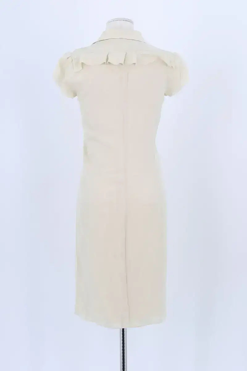 Robe Valentino Beige en Soie