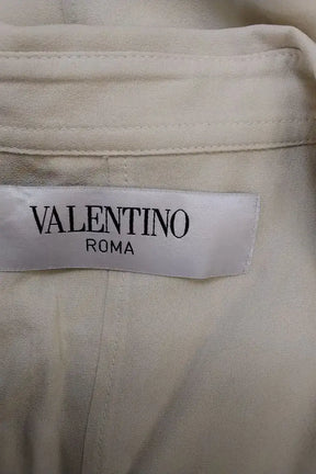 Robe Valentino Beige en Soie