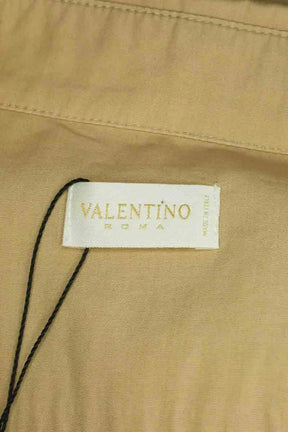 Robe Valentino Camel en Coton