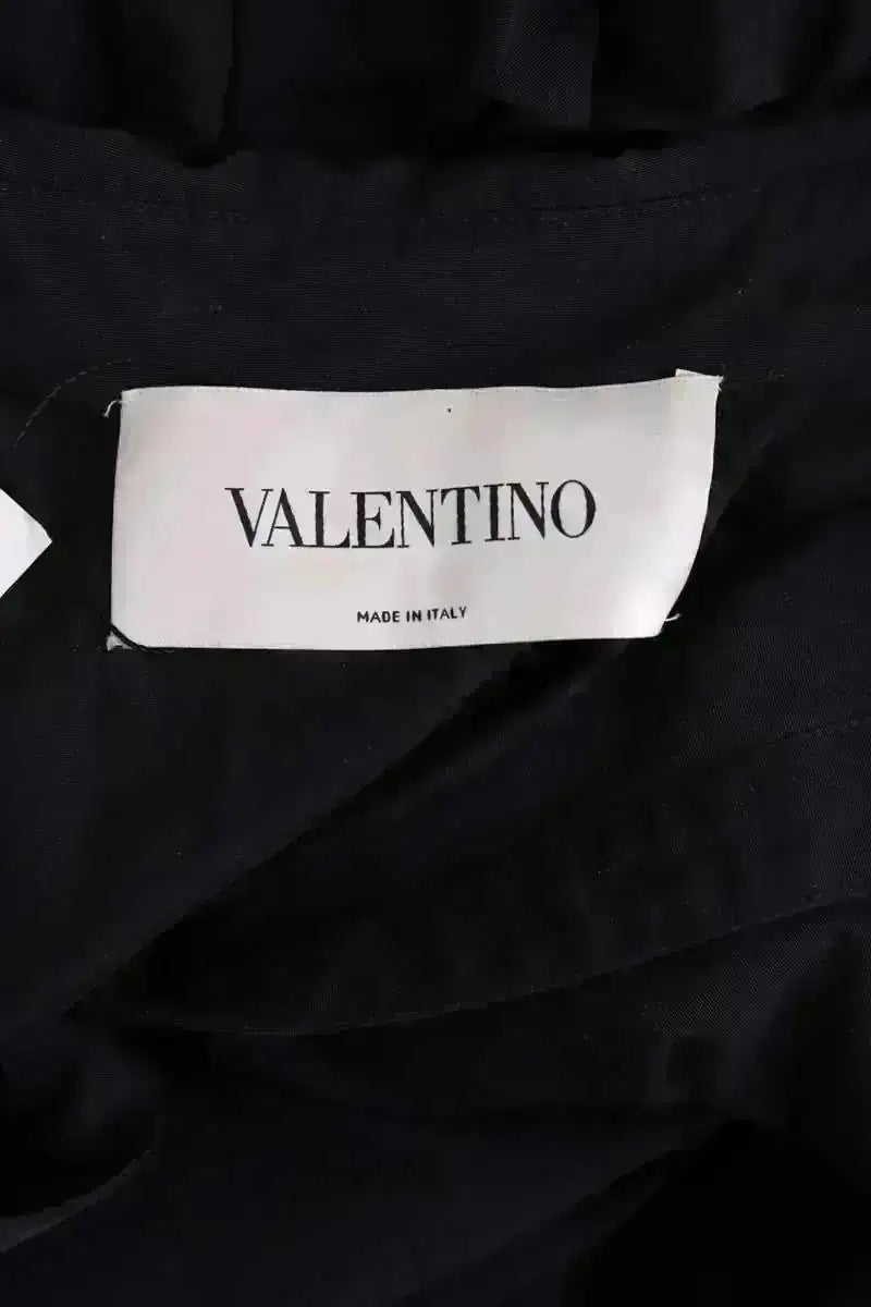 Robe Valentino Noir en Coton
