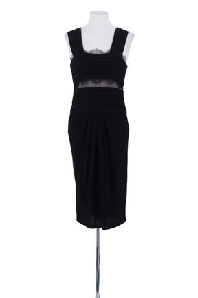 Robe Valentino Noir en Laine, taille S - Seconde Main
