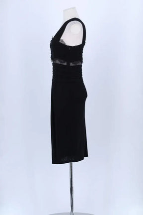 Robe Valentino Noir en Laine