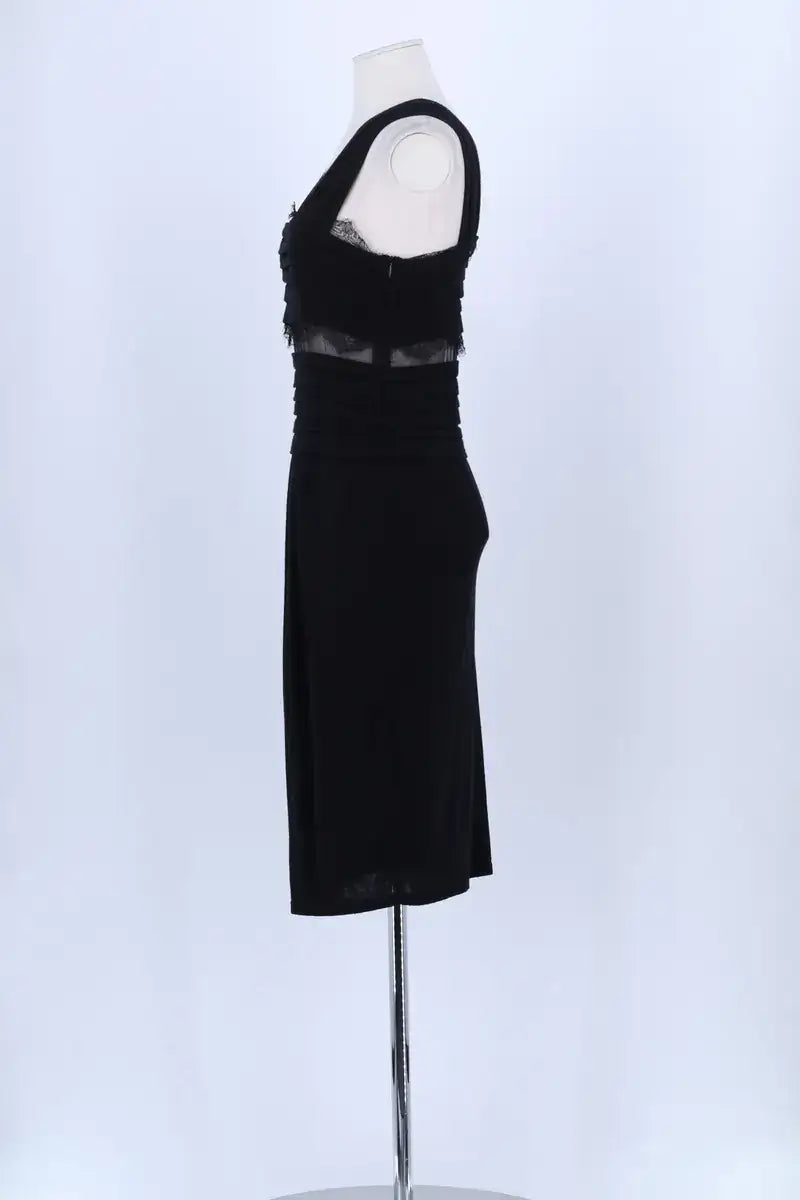 Robe Valentino Noir en Laine
