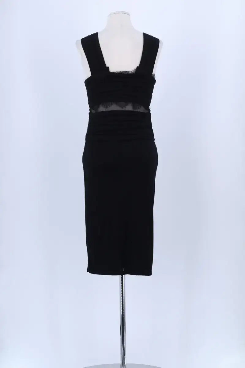 Robe Valentino Noir en Laine