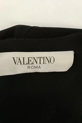 Robe Valentino Noir en Viscose