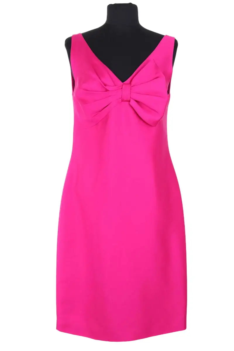 Robe Valentino Rose en Soie, taille L - Seconde Main