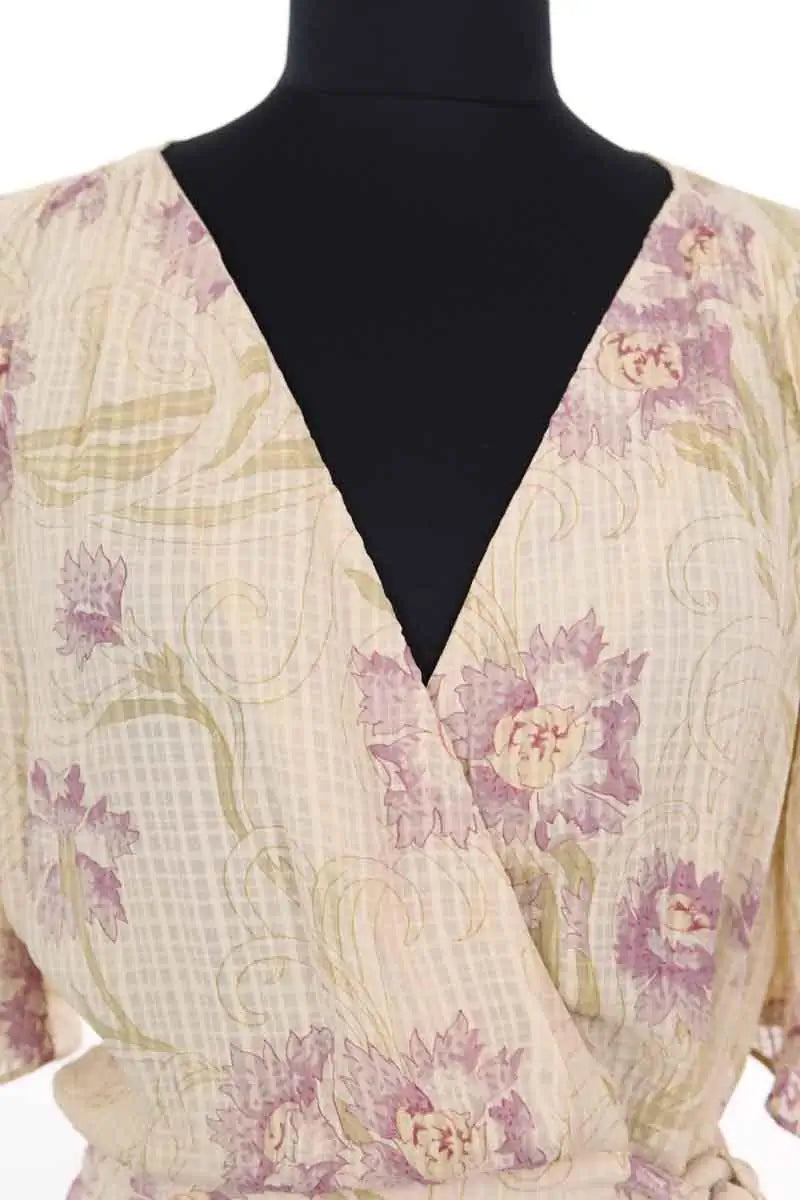 Robe Vanessa Bruno Beige en Viscose