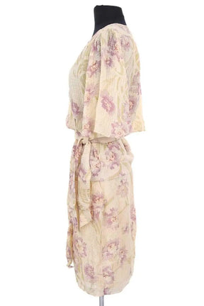 Robe Vanessa Bruno Beige en Viscose