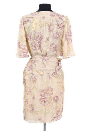 Robe Vanessa Bruno Beige en Viscose
