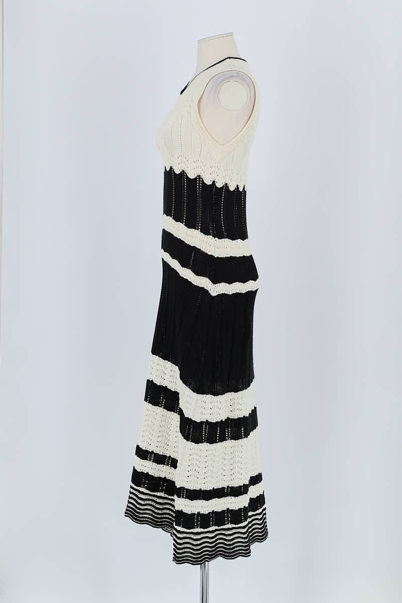 Robe Vanessa Bruno Blanc en Coton