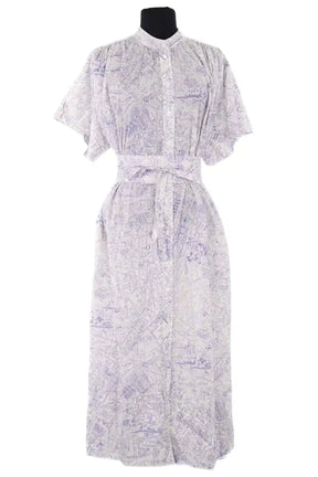 Robe Vanessa Bruno Bleu en Synthétique, taille M - Seconde Main