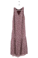 Robe Vanessa Bruno Bordeaux en Viscose, taille L - Seconde Main