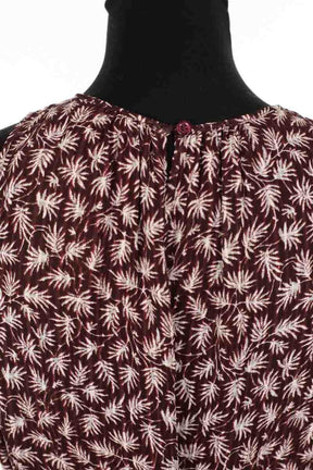 Robe Vanessa Bruno Bordeaux en Viscose