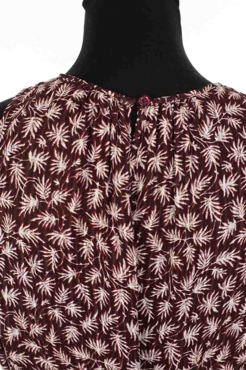 Robe Vanessa Bruno Bordeaux en Viscose
