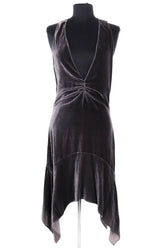 Robe Vanessa Bruno Gris en Viscose, taille S - Seconde Main