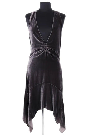 Robe Vanessa Bruno Gris en Viscose, taille S - Seconde Main