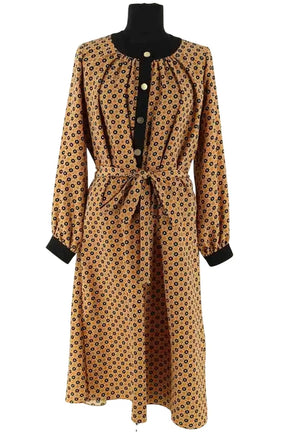 Robe Vanessa Bruno Jaune en Synthétique, taille L - Seconde Main