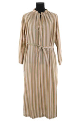 Robe Vanessa Bruno Kaki en Coton, taille M - Seconde Main