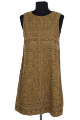 Robe Vanessa Bruno Kaki en Viscose, taille S - Seconde Main